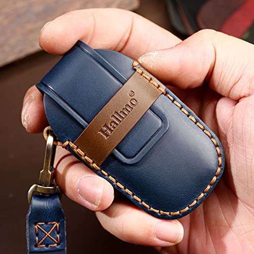 Coque de clé Chevrolet cuir bleu pour réparer et protéger votre boîtier