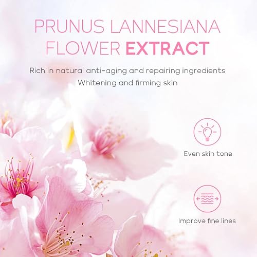 AKARY Cherry Blossom Eye Roller Serum Eye Moisturizer, Deep Hydration Eye Serum with Caffeine and Sodium Hyaluronate, Under Eye Cream to Reduce Dark Circles, Fine Lines, Smoothing Skin Care Treatment - Thumbnail 6