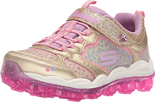 Skechers Kids Girl's Skech Air - Stardust 81295L (Little Kid/Big Kid) Gold/Multi 12 Little Kid M