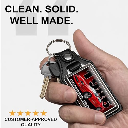 Image of Brotherhood Car Key Chain for Camaro - Classic Models Keychain