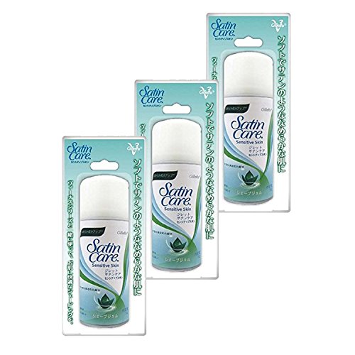 【まとめ買い】サテンケアジェルセンシティブスキン 70g×3個