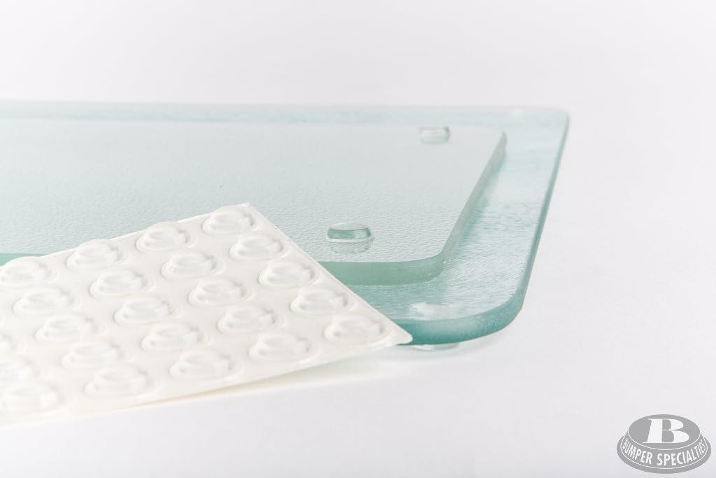 Bumper Specialties Self Adhesive Bumper Feet 0.500" x 0.140" (12.7mm x 3.5mm) Clear Cylindrical Polyurethane Pads for Surface Protection, 5,000 Pieces per Box, BS01