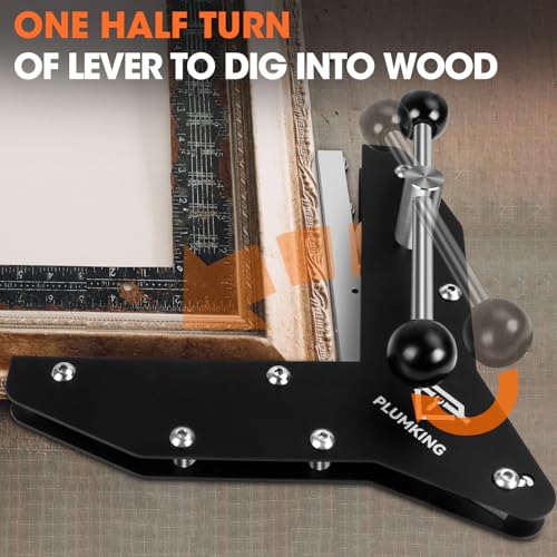 Image of Miter Clamps for woodworking, Corner Clamps for Making Window Casing, Door Casing, Picture Frames, Cabinet Trim