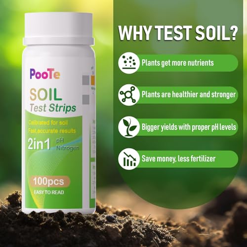 Poote TRSZ# Soil Ph Test Kit 2-In-1 Soil Testing Kit  thumb #1