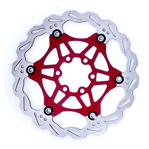 Mantain 160mm Floating Disc Brake Rotor with 6 Screws (160mm-RED) - Thumbnail 3