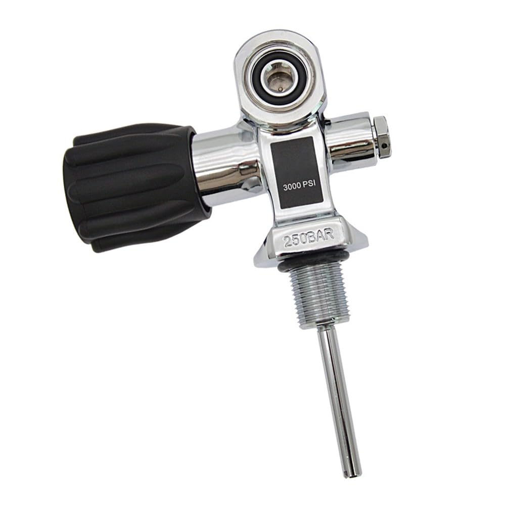 Scuba Tauchflaschenventil 250 BAR Messing Dual-Use DIN/Yoke mit