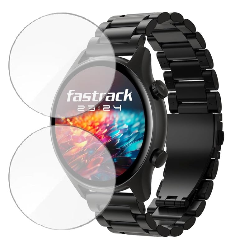 Image of 2-Pack | Screen Protector Guard for Fastrack Astor FR2 Pro | 1.43 inch | Smartwatch - Flexible & Ultrathin TPU Film, Scratch Resistant, Bubble Free - Not Tempered Glass