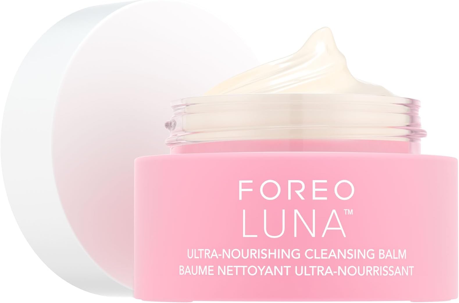 LUNA Nourishing Cleansing Balm - Gentle Waterproof Makeup Remover - Waterless Oil Cleanser - Eye Makeup Remover - Vegan - Cruelty & Fragrance-Free, Eco-Friendly - 2.5 fl. oz