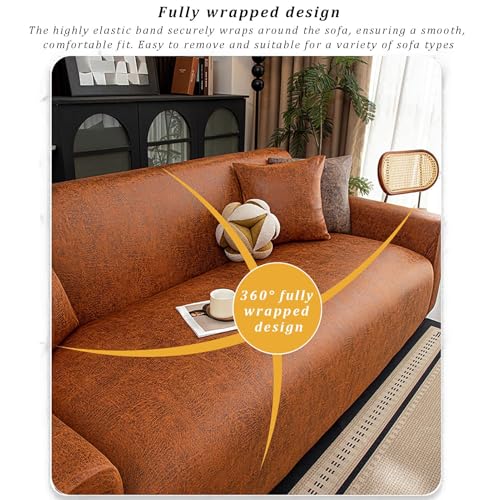 Waterproof Faux Leather Sofa Cover