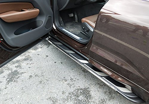 2 estribos laterales de aluminio para Volvo XC60 2018-2022