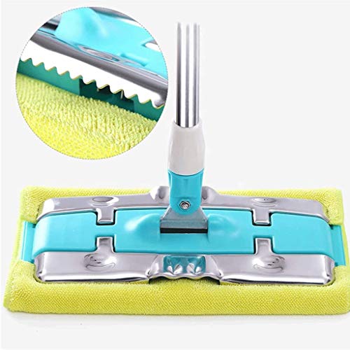 Balai à franges microfibre haute performance et manche inox extensible - 2