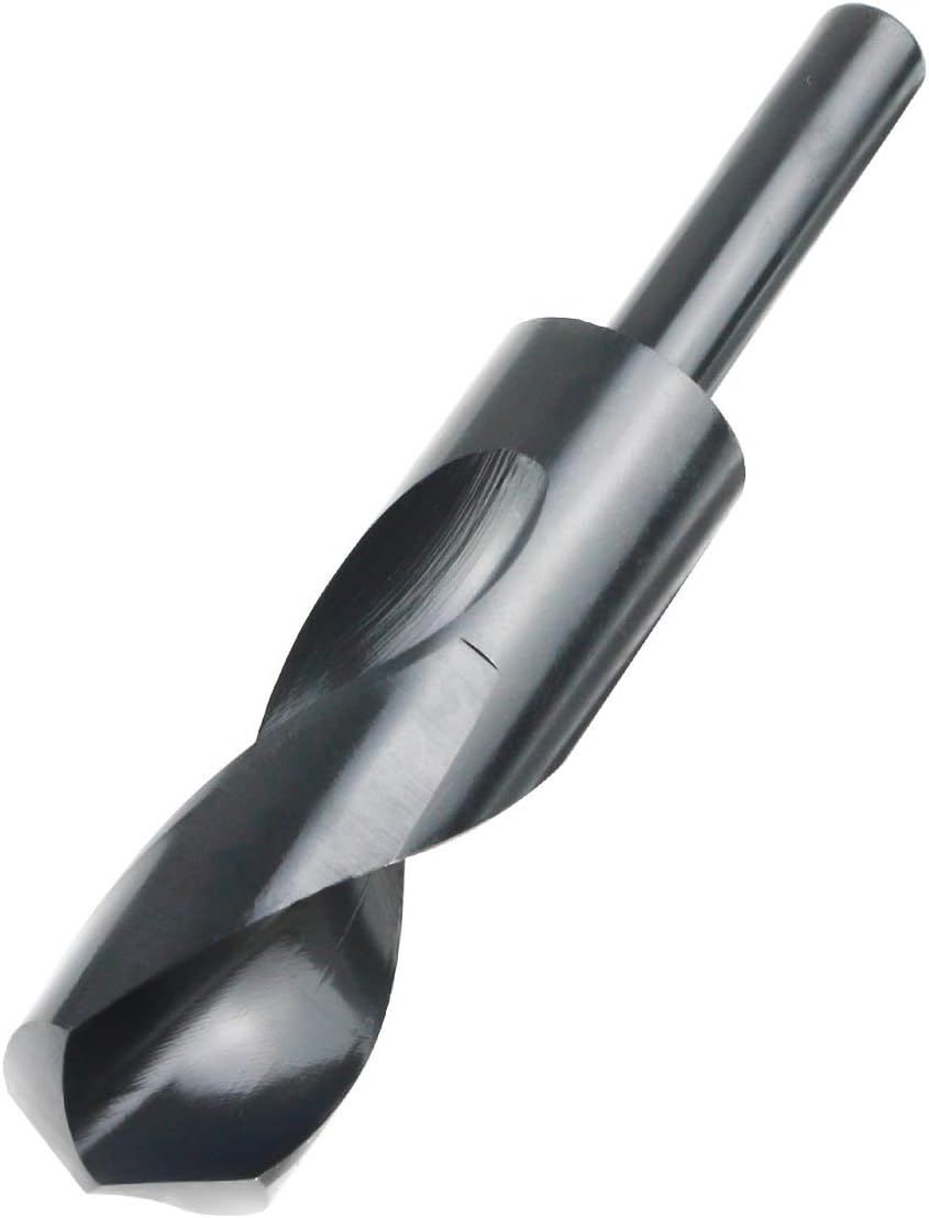 30mm Split Point Tip HSS High Speed Steel Twist Drill Bit 1/2" Straight Tool Holder Drill Hole