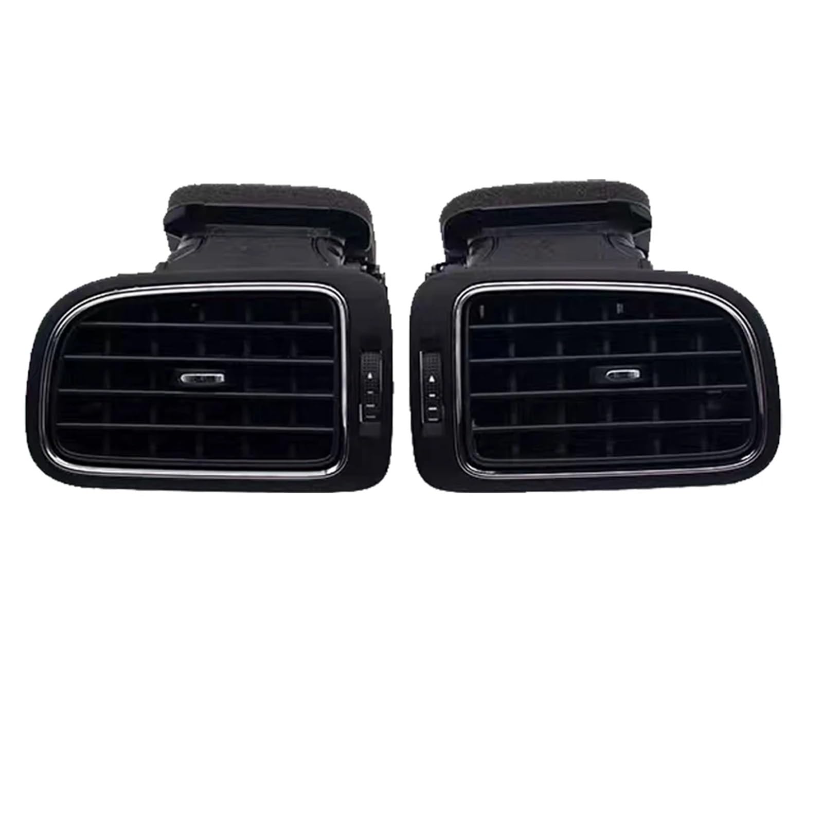 Zhuyrt Left Right Black Matte Central Dashboard Air Outlet Vent/Fit For Polo 2011 2012 2013 6Rd819728 6Rd 819 728(Left Right)
