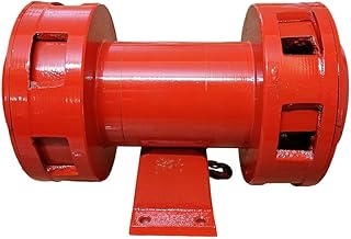 Hanutech 220VAC Electronic Industrial Siren Heavy Duty Double Mounted Industrial Hooter | Tower Alarm | Emergency Alarm, Steel Body 220V AC Wind Crew Hooter (Range Upto 2.5 KM)