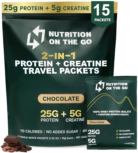 Whey Protein Isolate + Creatine Packets