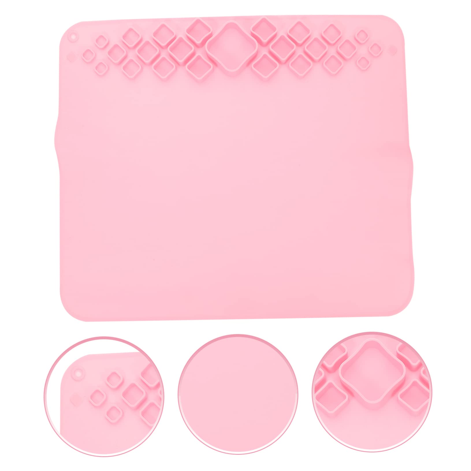 Anneome Silikon-bastelmatte DIY-silikonplatte zum Malen Antihaft-silikon-malmatte für Bastelarbeiten und Harzguss