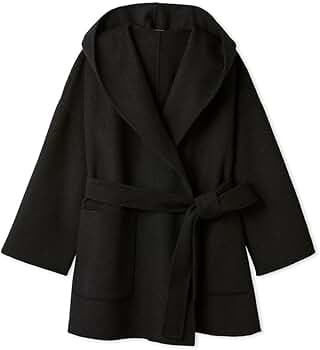 Amazon | [ミラオーウェン] 共布ベルト付ハーフ丈フードリバー