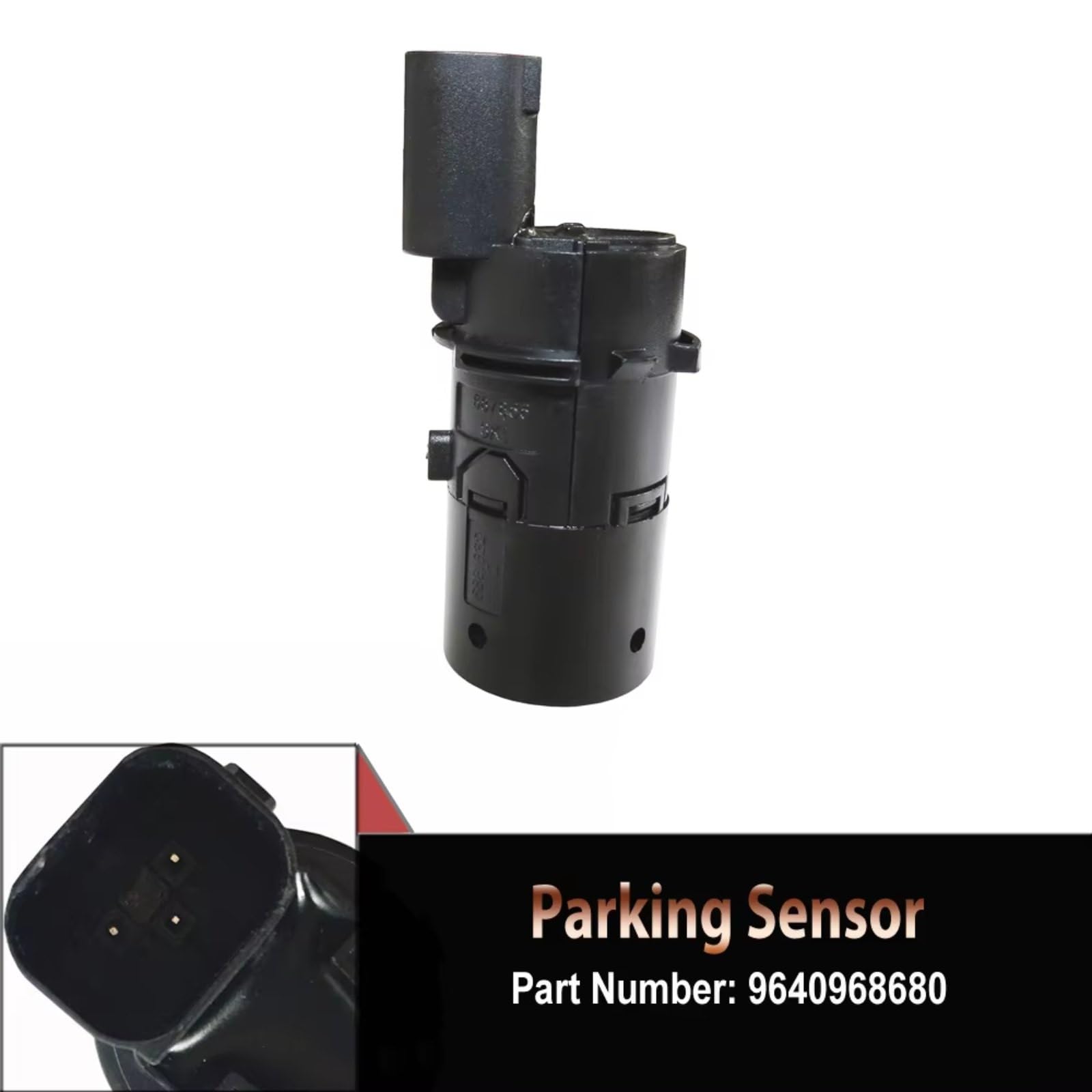 Capteur Stationnement PDC Compatible Avec Citroen Pour C3 C8 2002-2020 9640968680 Capteur D'aide Au Recul Radar De Voiture Capteur D'assistance Radar De Stationnement PDC
