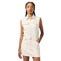 Wrangler Sleeveless Dress Abito Casual, Neutro, XL Donna