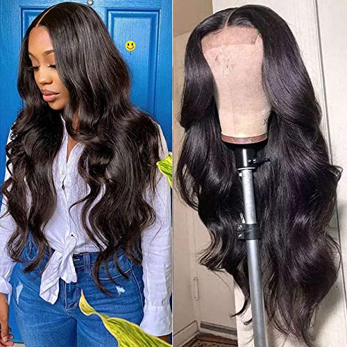 Lace Front Wigs Human Hair Pre Plucked Body Wave Lace Front Wig Human Hair 22 inch, Brazilian Body Wave Human Hair Wigs 4x4 Lace Front Wigs Human Hair Pre Plucked…