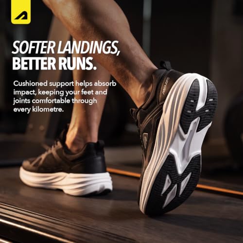 Image of Boldfit Running Shoes for Man Comfortable Sports Shoes for Men Running Lightweight Gym Shoe for Men Workout Soft Cushioned Walking Shoe for Man Anti Slip Gym Footwear- PaceX