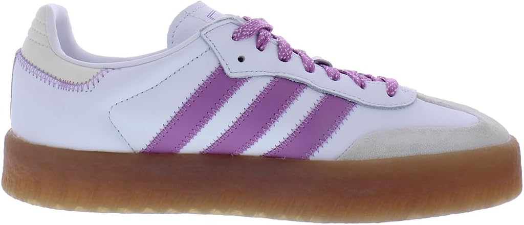 Adidas Sambae Womens Shoes (White Purple, 7) - Image 3