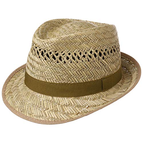 Lipodo Airy Trilby Straw Hat Women/Men Nature 7 1/4-7 3/8