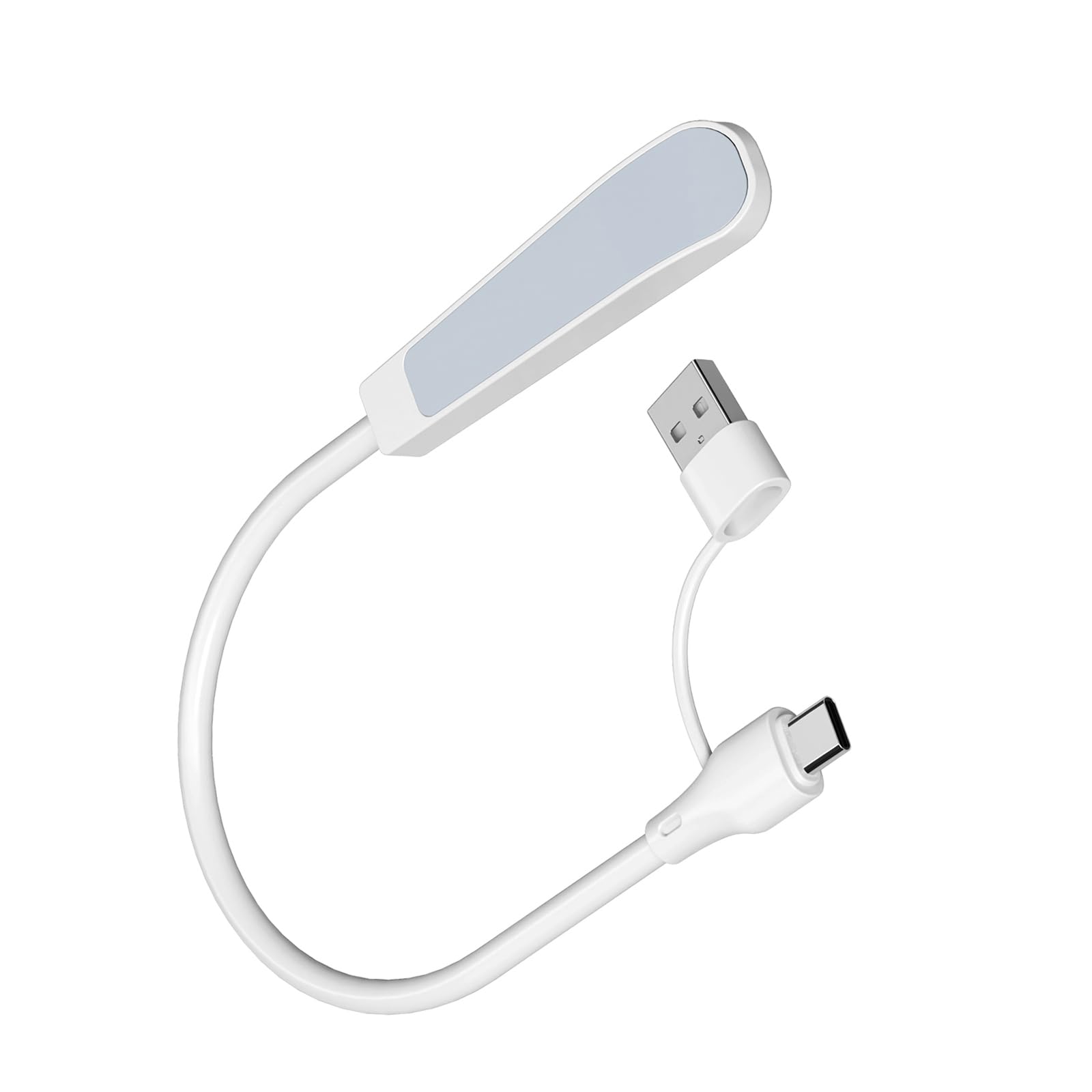 NRVTRE USB Type C Reading Lamp Adjustable Small Light for Laptop Dimmable Reading Light Notebook Lamp Home Rotatable