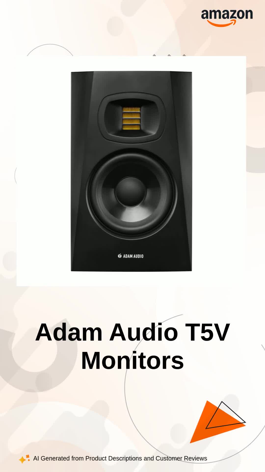 Adam Audio 2 Pack Professional T-Series T5V 5