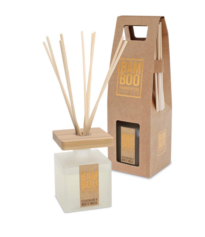 History & Heraldry Fragrance Diffuser Cedarwood and White Musk Bamboo Range By Heart and Home