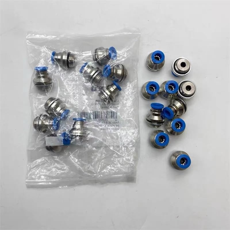 10PCS New For Pneumatic Connector LCK-1/4-PK-6 4472#LMJ