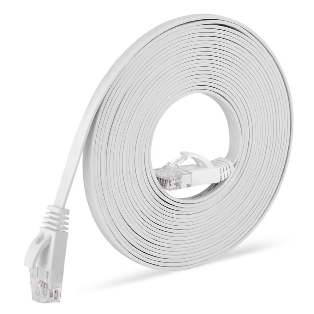 Tsophreniq Ethernet Cable Cat6 Flat Internet Cable Networking Cable Rj45 Cable Replacement Laptop