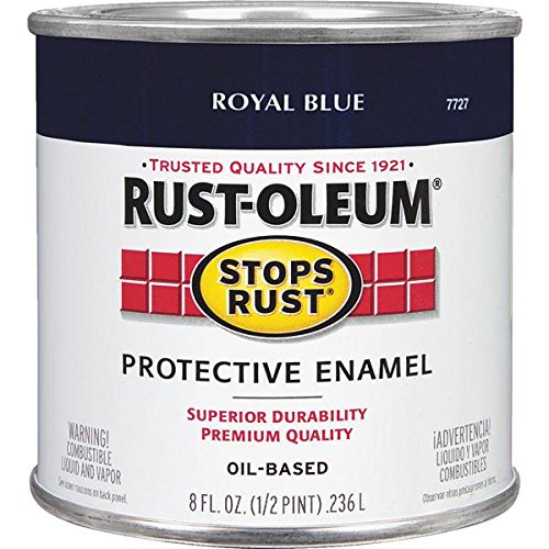 Rust-Oleum Indoor and Outdoor Gloss Royal Blue Protective Enamel 0.5 pt.