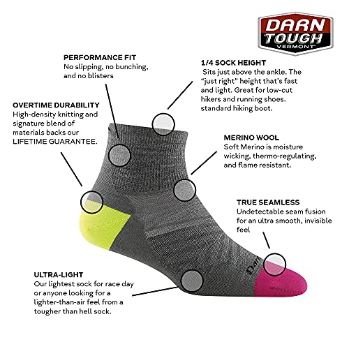 Image of Darn Tough Women's 1 /4 Ultra-Lightweight Run Sock (Style 1044) -