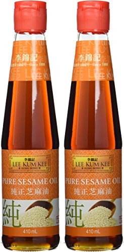 Lee Kum Kee Sesamöl, pur glutenfrei, 2er Pack (2 x 410 ml)