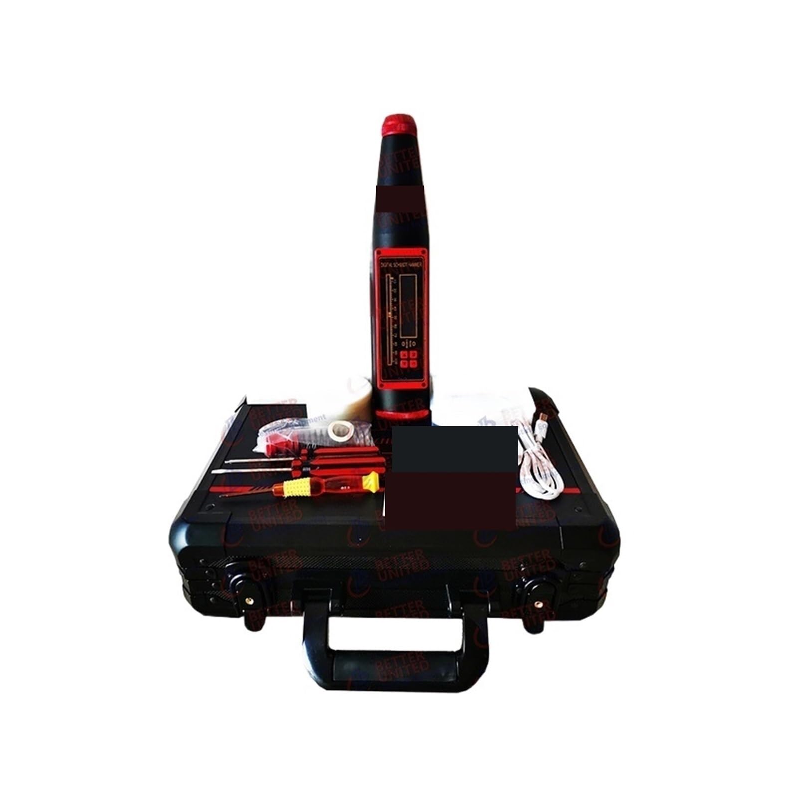Guysgnx One Color Concrete Rebound Hammer, Rebound Hammer For Concrete Test Impact Digital