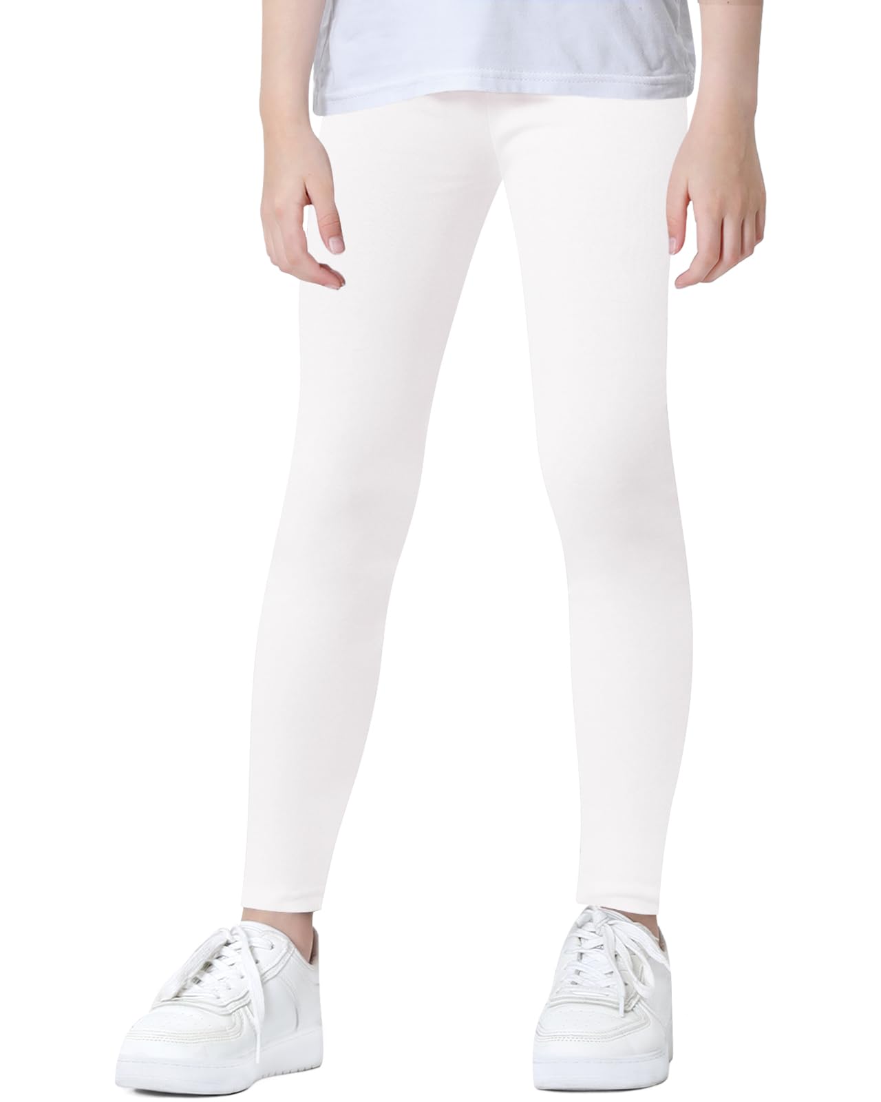Domee Leggings Cotone Sportivo Lunghi Leggins Pantaloni Bambina