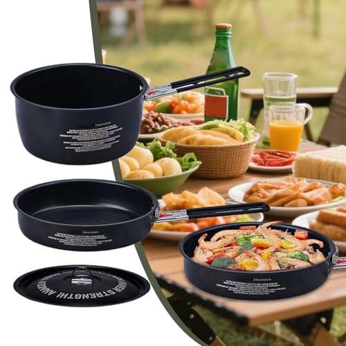 Marmite et poêle de camping Teksome compacts pour randonnée