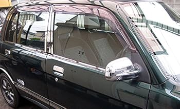 L700　ミラジーノ　メッキドアミラー　ダイハツ　ミラ ミラジーノ 平成12年式 L700 ど ドアミラー 左右セット サイド