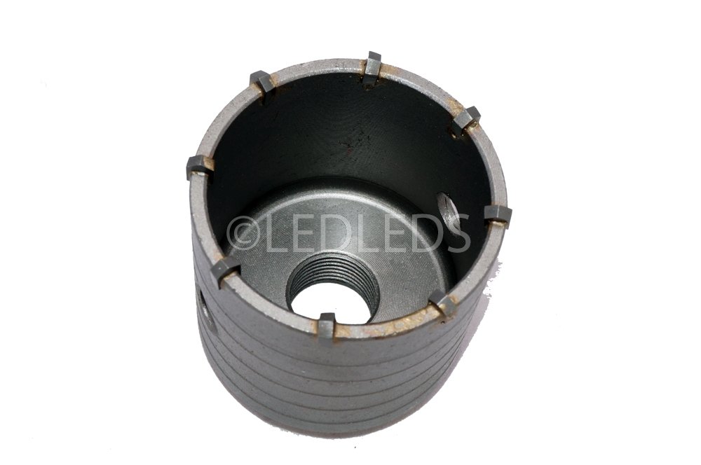 Fresa a Tazza mm 100 CAROTATRICE CON ASTA SDS PLUS 650 MM