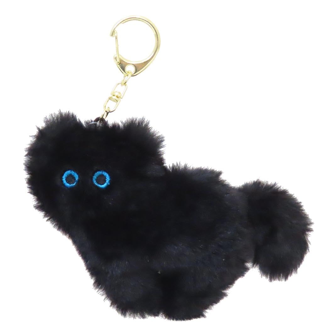 Amazon.co.jp: [フレンズヒル] ファーキャット[キーリング] チャーム