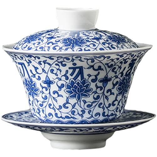 PAYNAN 120ml Jingdezhen Gaiwan White Porcelain Teabowl Cup Kung Fu Tea Set Home Decorate