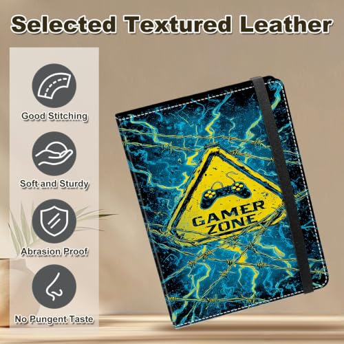 Image of Photo Album 4x6 120 Photos with Strong Elastic Band, Gamer Zone | Large Capacity Premium Leather Picture Album, Portable Wallet Albums Photo Book for Family Anniversaries Wedding Baby