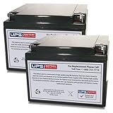 Air Shields Medical C100 Double Transport Incubator Compatible Replacement Battery Set by UPSBatteryCenter