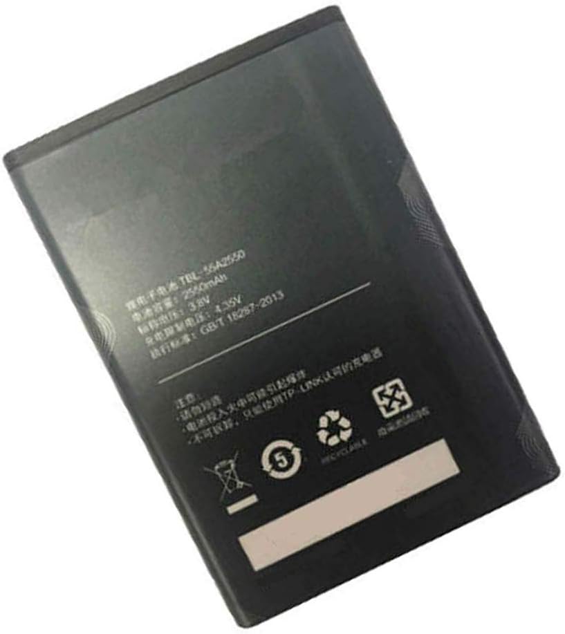 New Battery Replace for TP-Link TL-TR961 M7350 M7350 Ver 1.0-4.0 TBL-55A2550 [3.8V,2550mAh]