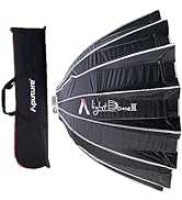 Aputure Light Dome III Softbox 3ft 90cm Bowens Mount Quick-Folding Fat-Pack Design for Aputure Li...