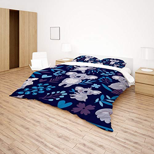 Housse de couette koala et ours pour décorer une chambre d'enfant cocooning - 5