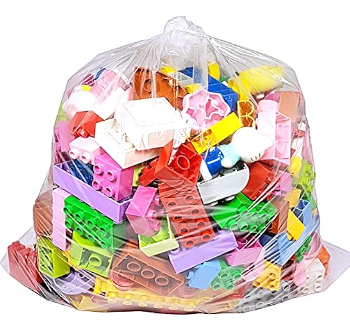 Wowfit 500 CT 18x24 inch 1.1 Mil Clear Plastic Flat Open Poly Bags ¨C Great for Proofing Bread, Dough, Coats, Sweaters, Jackets, Pillows, Laundry, and More