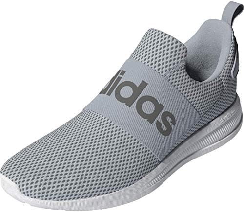 adidas Men's Lite Racer Adapt 4.0 Running Shoes, Halo Silver/Grey/White, 10.5