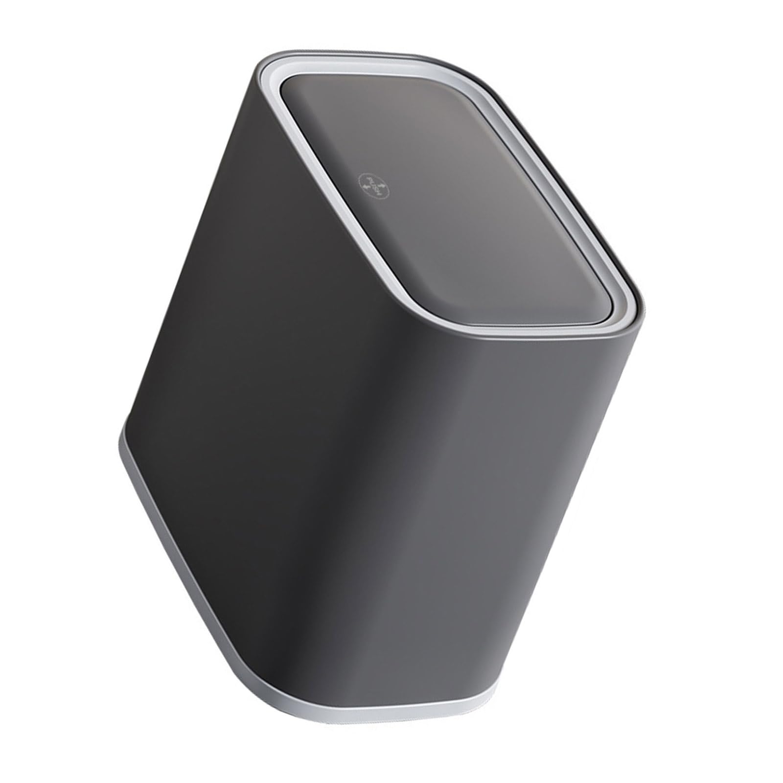 Hsyzygian Odors Proof Kitchen Trash Can with Vacuum Adsorption Technology NonSlip Base for Home Sealed Lid Waste Basket